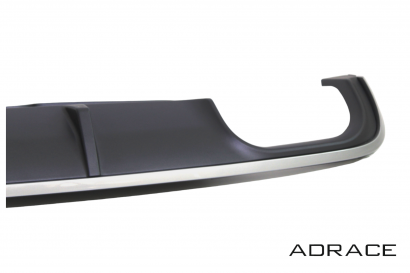 Dyfuzor Tylnego Zderzaka + Listwa Ozdobna S4 Design [Audi A4 16-19]
